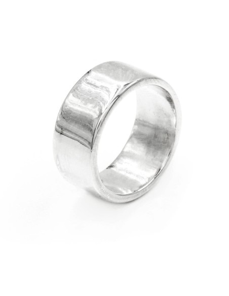 Anello Fascia Spessa in Argento 925 Personalizzabile