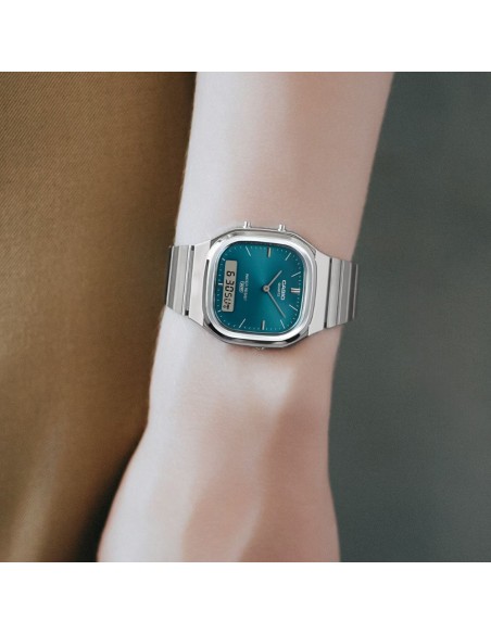 Casio Orologio da Polso Analogico Digitale Unisex Vintage Collection AQ-240E-3AEF