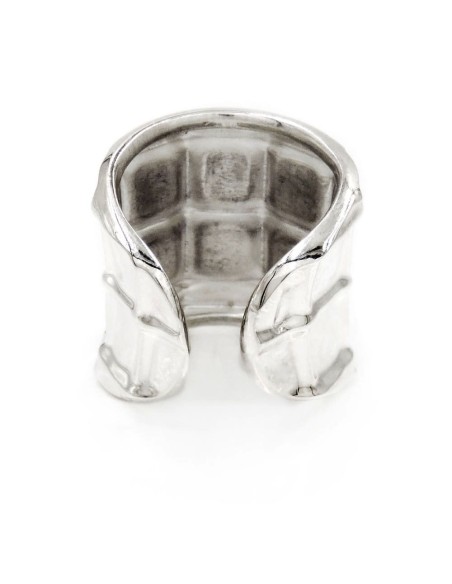 Anello Fascia a Rete in Argento 925 