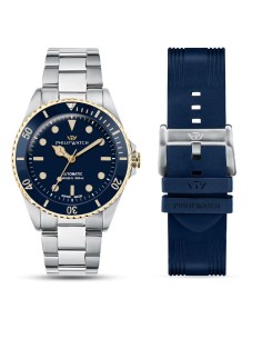 Philip Watch Men's Automatic Wristwatch Caribe Diving...