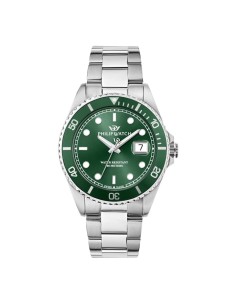 Philip Watch Herrenarmbanduhr Caribe Sport Grüner Lünette...