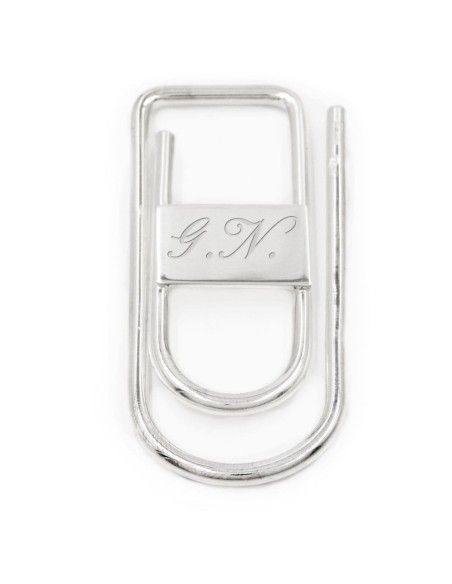 Customizable 925 Sterling Silver Money Clip