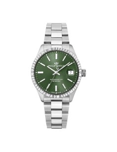 Philip Watch Caribe Urban Herren Armbanduhr mit grünem...