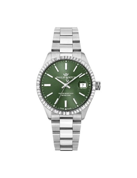 Philip Watch Caribe Urban Men's Watch with Green Guilloché Dial R8253597125