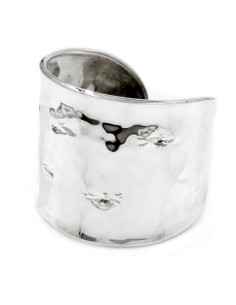 Armreif aus 925er Sterlingsilber Burnt-Effekt 2