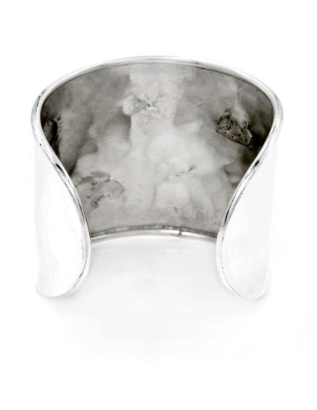 Armreif aus 925er Sterlingsilber Burnt-Effekt