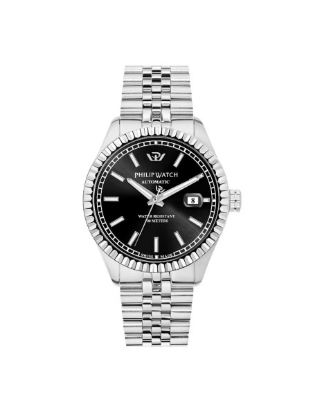 Philip Watch Caribe Urban Automatic Men's Watch - Black Dial - 41mm - R8223597023