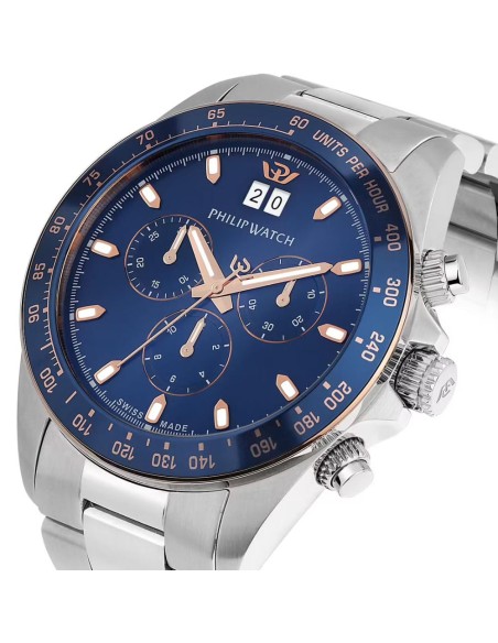 Philip Watch Caribe Sport Herren Chronograph R8253597127