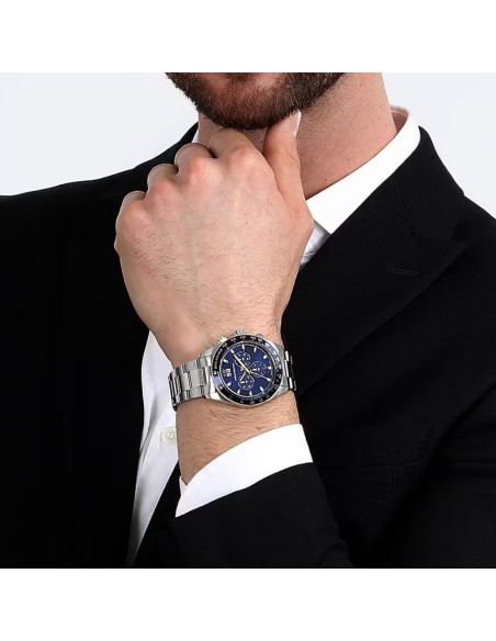 Philip Watch Orologio da Polso da Uomo Caribe Sport Ghiera e Quadrante Blue Dial R8273607008
