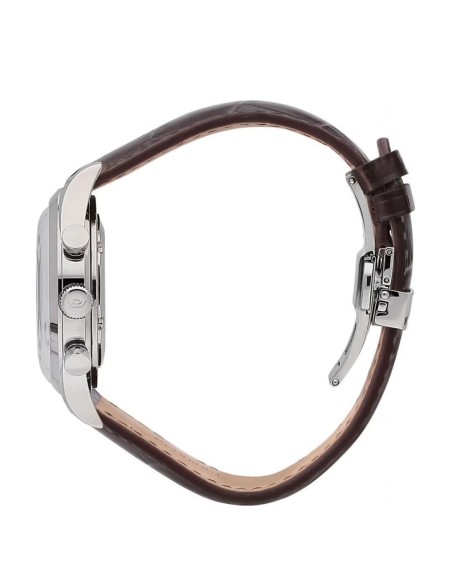 Philip Watch Herren Sunray Armbanduhr Weißes Zifferblatt Silber Details R8271680003