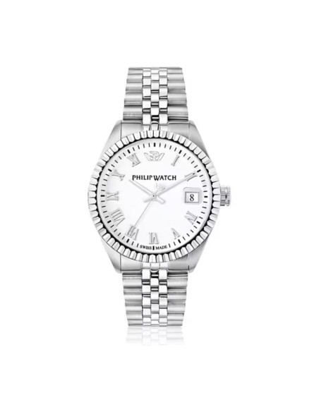 Philip Watch Orologio da Polso da Uomo Caribe Urban Quadrante Bianco White Dial R8253597075