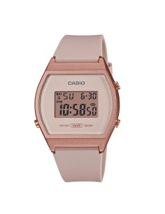 Casio Women’s Digital Resin Watch in Antique Pink –...
