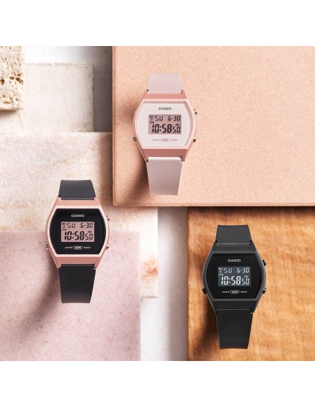 Casio Unisex Digital-Armbanduhr aus Resin – Timeless Collection F-91W-1YEG