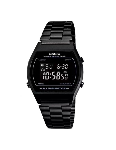 Casio Orologio da Polso Digitale Unisex Vintage Collection Nero B640WB-1BEF