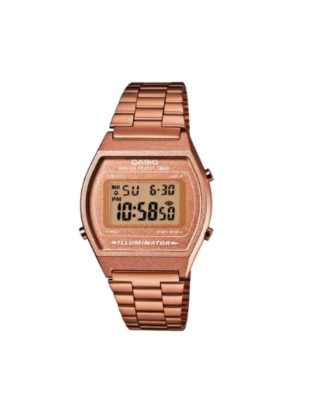 Casio Unisex Digital Wristwatch Vintage Collection Black B640WC-5AEF