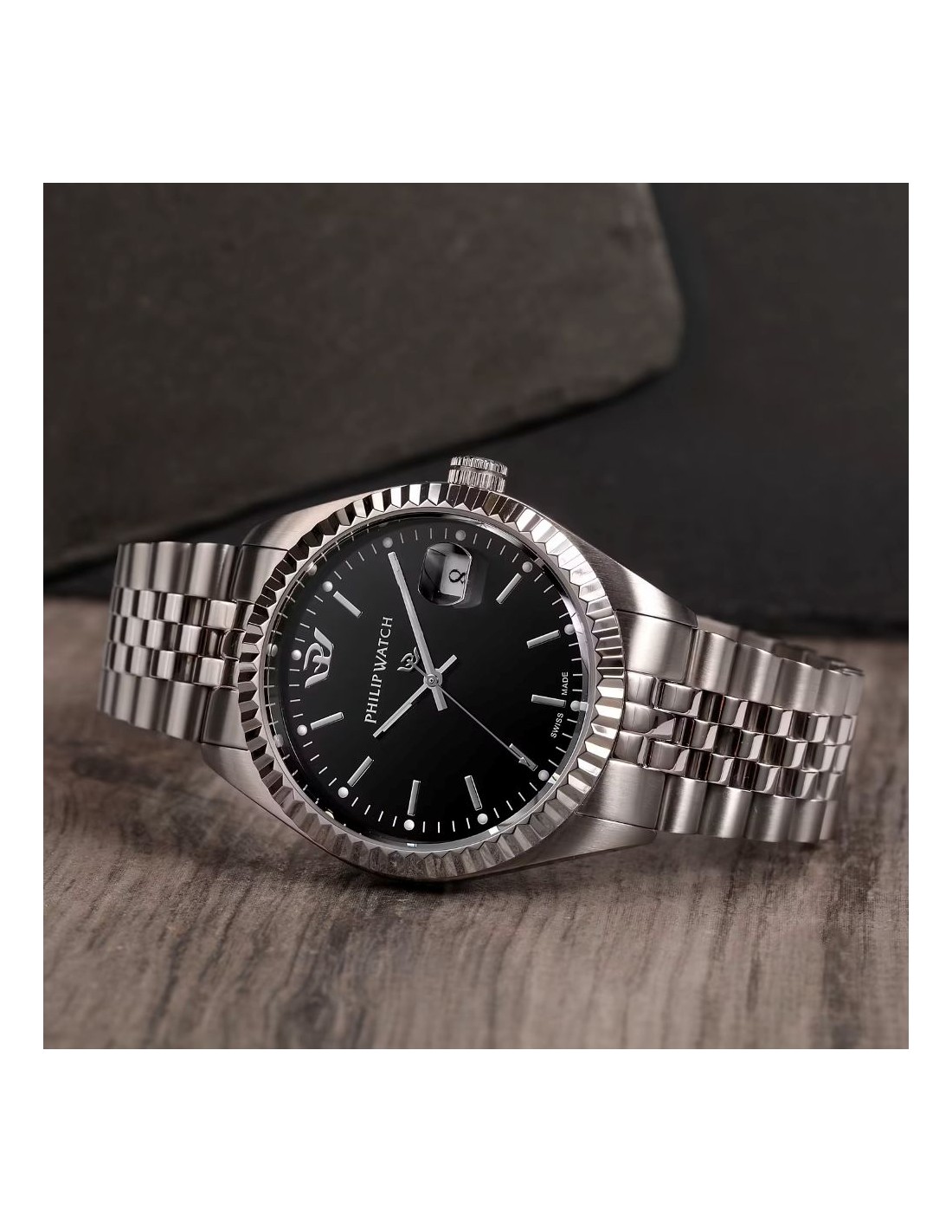 Casio Edifice EFV-150D-1AVUEF - Orologio Uomo Quarzo, Cassa Acciaio 43mm, Quadrante Nero, 10 ATM