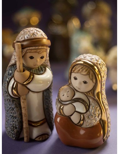 Presepe Scultura in Ceramica Artistica De Rosa...