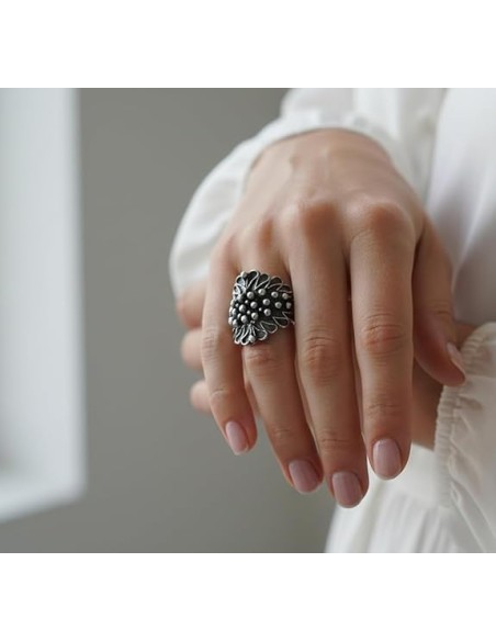 Anello Fede Sarda in Argento 925 