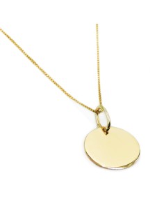 Gold Plated Sterling Silver Costomizable Round Medal...