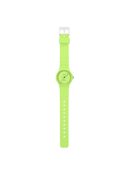 Casio Orologio da Polso Analogico Timeless Collection Cassa e Cinturino in Resina Verde Chiaro LQ-24B-3BEF
