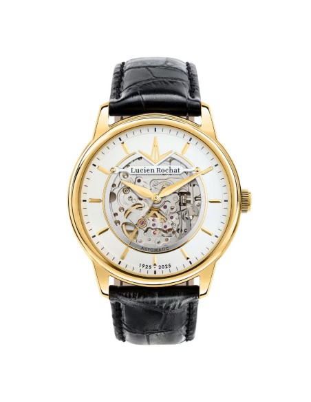 Lucien Rochat Orologio da Polso da Uomo Automatico Iconic White Silver Dial R0421116017