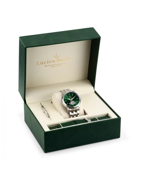 Lucien Rochat Orologio da Polso da Uomo Automatico Iconic Green Dial R0423116005