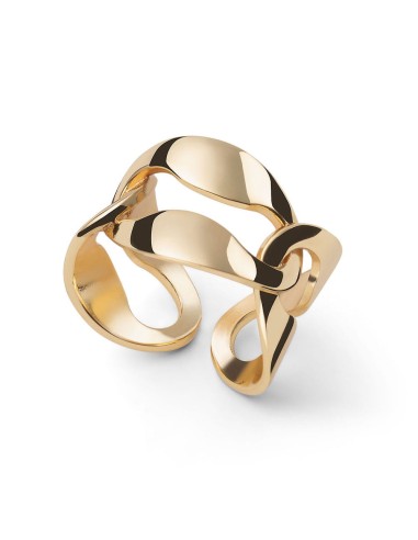 Golden Anchor Chain Ring 2641 Unoaerre