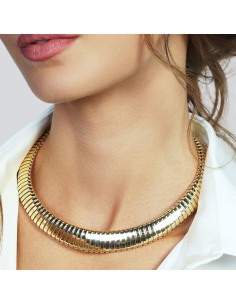 Collana Maxi Tubogas Placcata Oro 2774 Unoaerre 2