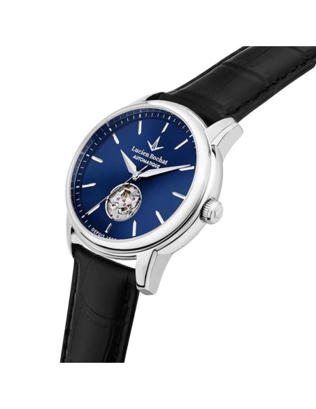 Lucien Rochat Herren Automatik-Armbanduhr Iconic Blaues Zifferblatt R0421116012Lucien Rochat R0421116012 Herren Armbanduhr – Ico