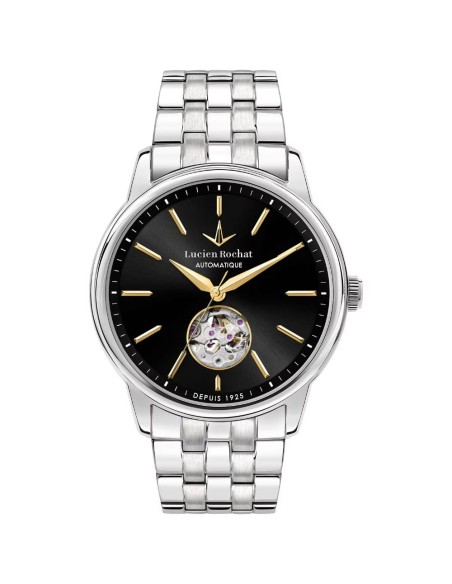 Lucien Rochat Men's Automatic Wristwatch Iconic Black Dial R0423116006