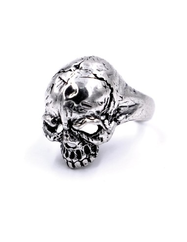 Anello Teschio in Argento  