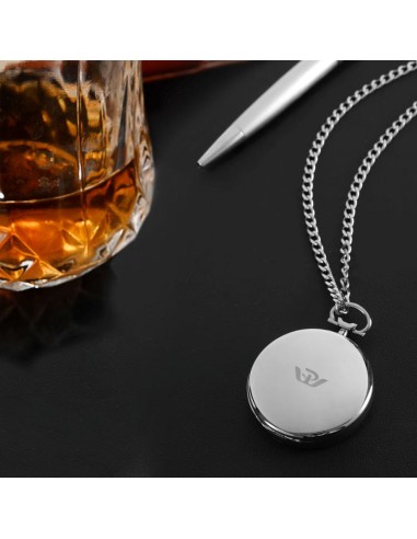 Philip Watch Herren Taschenuhr Silber...
