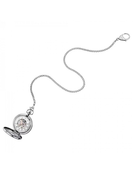 Lucien Rochat Men’s Automatic Pocket Watch – White Dial R0419123001