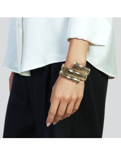 Bracciale Maglia Tubogas Maxi Modello Contrariè a Doppio... 2