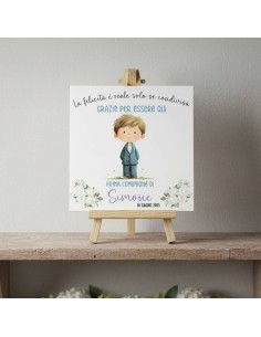 Kommunionsgeschenk Personalisierte Keramikfliese mit... 2