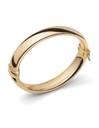 Bracciale Bangle Ovale Dorato 