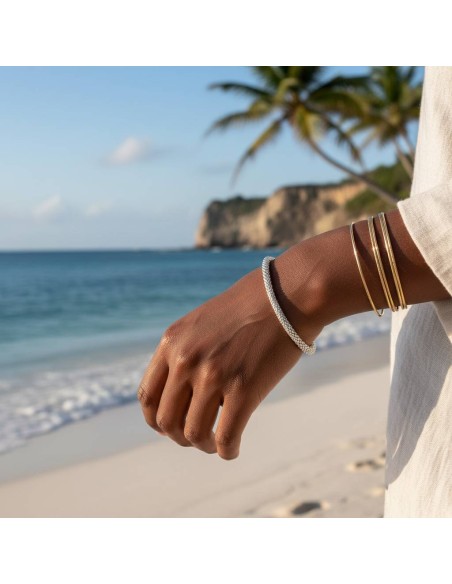 Bracciale Pop Corn in Argento 925
