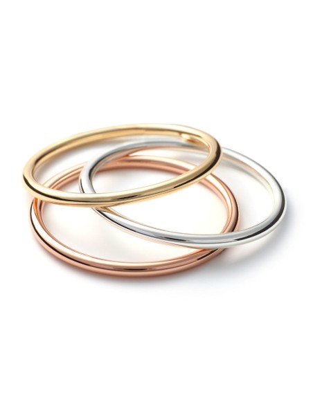 Unoaerre Line Golden Bangle Bracelet 2564