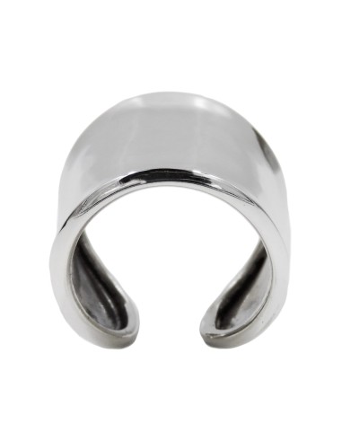 Hammered 925 Sterling Silver Band Ring 