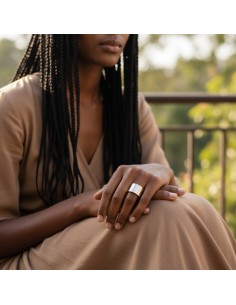 925 Sterling Silver Band Ring  2