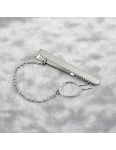 Fermacravatta in Argento 925 con Incisione...
