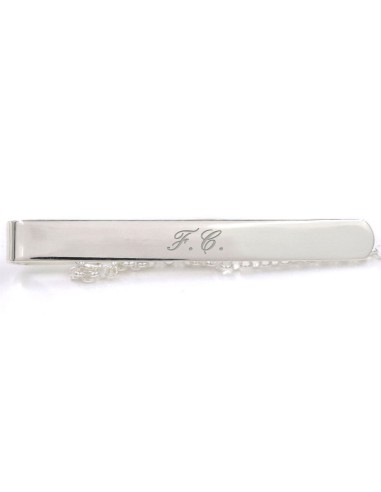 Fermacravatta in Argento 925 con Incisione...