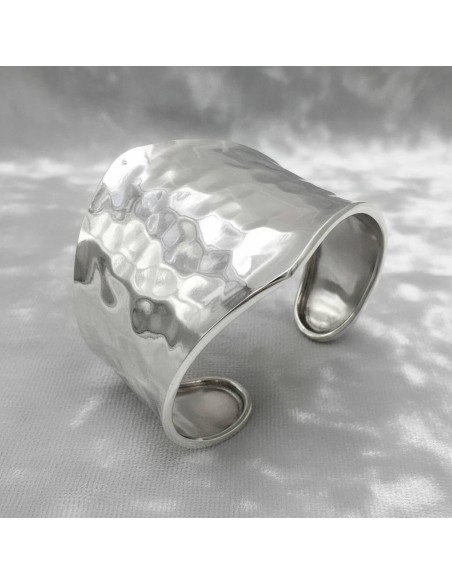 925er Sterlingsilber-Armreif in Rautenform