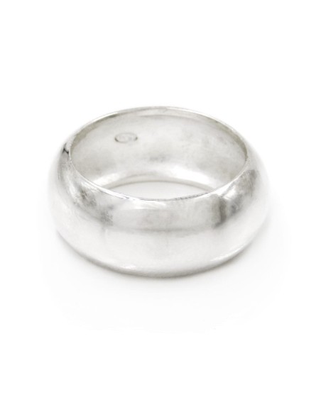 Anello Fascia Bombata in Argento 925 