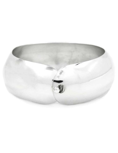 Starres Gewölbtes Armband aus 925er...