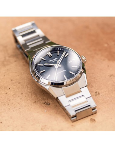 Casio Edifice Herren-Automatikuhr mit Blauem...