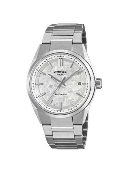 Casio Edifice Herren Automatikarmbanduhr mit Perlweißem Zifferblatt EFK-110D-7AER