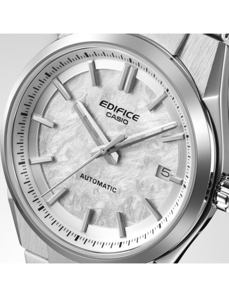 Casio Edifice Orologio da Polso Automatico da Uomo Quadrante Bianco Perla EFK-110D-7AER