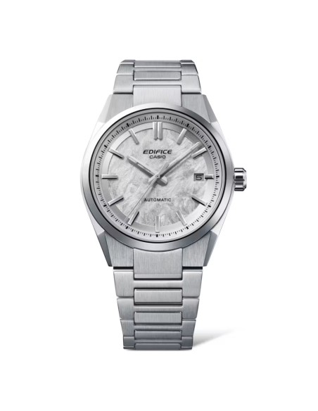 Casio Edifice Men's Automatic Wristwatch Pearl White Dial EFK-110D-7AER