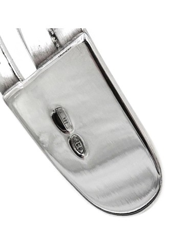 Bracciale Catena Donna in Argento 925 Rodiato...